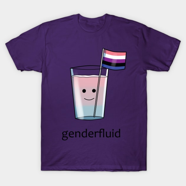 Genderfluid T-Shirt by LunarCartoonist